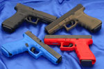 Пистолеты Глок в разных цветах
